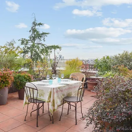 Апартаменты Luminous Penthouse With A View In - Welkeys Париж